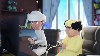 S3 E4 مسلسل منصور  جوھرة بغداد  Mansour Cartoon  Listen Up!.