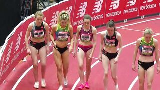 Laura Muir ???????? dominates the women's 3000m ???? | World Indoor Tour 2023