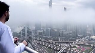 Burj khalifa in Cloud