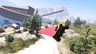 Superhero Car: Mega Ramp Games