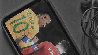 Ronaldo Messi and Neymar