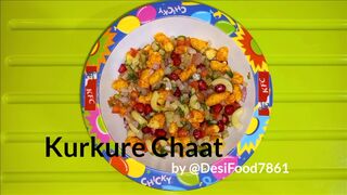 Kurkure Chaat by @DesiFood7861 | Kurkure Bhel | How to make Kurkure Chaat | Chatpati Kurkure Chaat