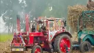Tractor Belarus 510 Overloaded