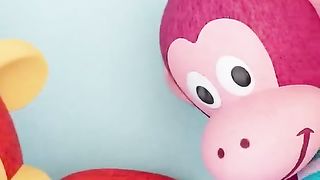 Five Little Monkeys - LooLoo Land Nursery Rhymes and Children`s Songs