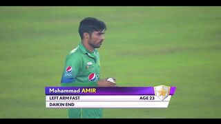 HIGHLIGHTS MOHAMMED AMIR MAGICAL SPELL INDIA VS PAKISTAN ASIA CUP 2016