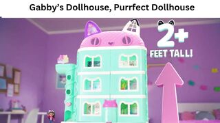Gabby’s Dollhouse, Purrfect Dollhouse with 2 Toy