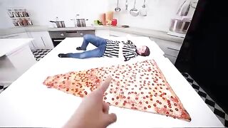 I ate the world largest pizza