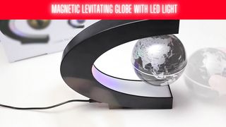 Magnetic Levitating Globe with LED Light.
