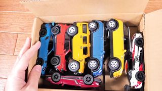 Colorful Toy Car Collection for Kids! Fun Play!
