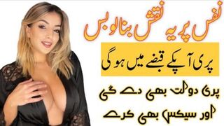 بس اس نقش کو اپنے نفس پر بناؤ اور کمال دیکھو ایک ہی رات میں پری حاضر ہو گی
