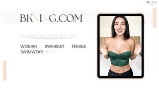 Bkning.com - Leopard Micro Bikni 2023 Woman Swimsuit