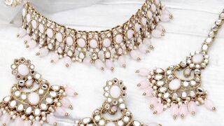 Bridal necklace.