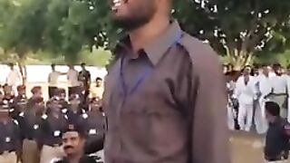 funny moment  police training