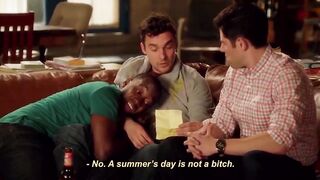 the guys being guys {New girl}