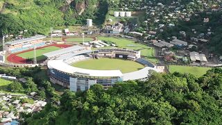 An Aerial View of Beautiful Stadium