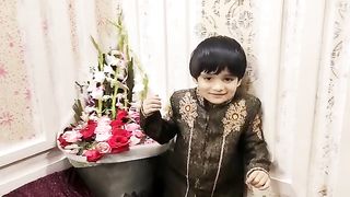 Cute baby in happy mode