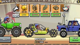 Hill Climb Racing 2 More Mines Rock and Roll Rotator