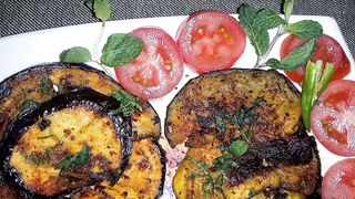 Fried Masala Baingan Recipe | Tawa Fry Baingan Recipe | Tawa Masala Baingan By Noreen Siddique