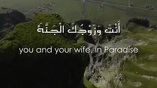 Surah Al Baqarah 35-36 with English Translation