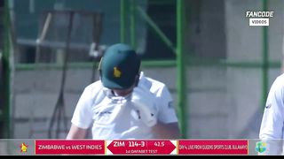 west indies vs zimbabwe 1st test day 4 full highlights
