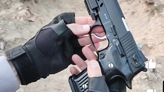 Fighting Pistol Test I Amazing Test