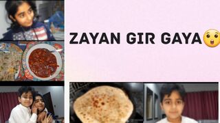 OPPS! ZAYAN GIR GAYA???? | ZAREESH NA KI PLATE SAAF????|DAWAT POSTPONE ????
