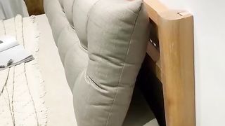 Soft Large Pillow Back Cushion Long Elastic Backrest Multifunction Luxury Decor For Tatami Sofa Bed Bedside Seat Tatami Pillow - Cushion