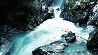 Untamed Wilderness: Exploring a Remote Waterfall