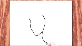 How to Draw Aurora Briar Rose from Sleeping Beauty - Drawing Tutorial for Beginners