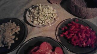 Очень вкусный хлеб с начинкой