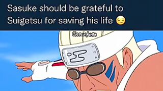 Killer Bee vs Sasuke