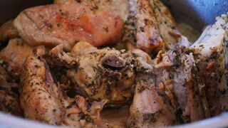 Тушеный кролик Рецепт сочного и вкусного кролика! Как приготовить кролика