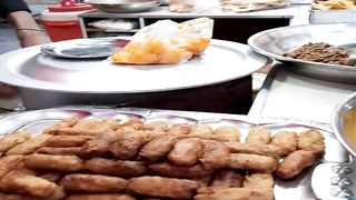 Karachi street food | Khattay Aloo | Kathiawari Cholay | Spicy food |Khamosh Raheel