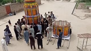 مرکزی جلوس کی تیاری 9محرم 2022