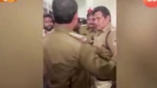 थाने में चले MPपुलिस के लात-घूंसे,शराब के नशे में.