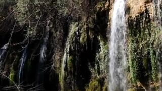 Waterfall beautiful view of nature