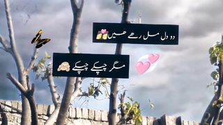 Do ???? mil Rahy Hain Magar ????????