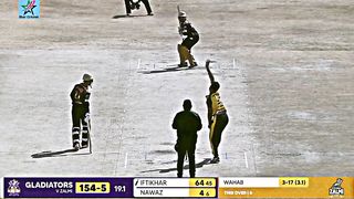 Iftikhar Ahmed six sixes the final over HBL PSL