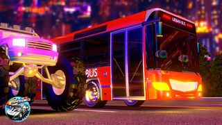 Wheels On The Bus + Street Vehicles Nursery Rhyme for Kids by Cartoon stories