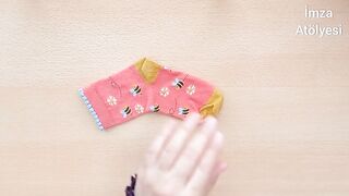 MAKING A SIMPLE TOY DOLL WITH A SOCK ONE