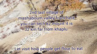 Village traditional flour mill | life on mountain village | the north of pak | the north face