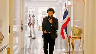 Rajni kant in action mood