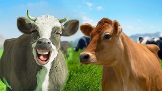 0:03 / 2:32   FUNNY COW DANCE 9