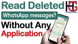How to Read Deleted WhatsApp Messages ???????? | #readdeletedwhatsappmessages