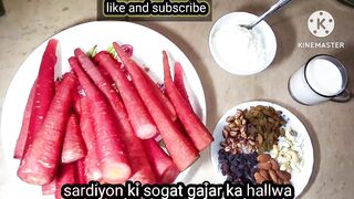 Dopahar ki roti gajar ka halva majedar ????