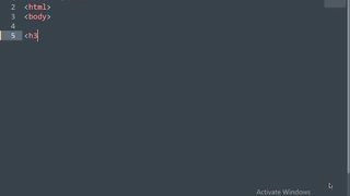 Text color in html