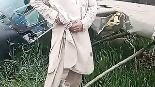 پاک فضائیہ کا طیارہ گر کر تباہ