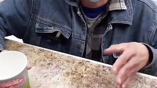 GIVING A HOMELESS