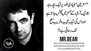 MR BEAN QUOTES PART 1  Mr Bean K Kuliyaat  Its Not A Lugh  Adab