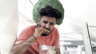 Eating Badly Prank on Cute Girls
